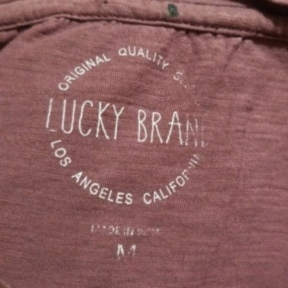 Lucky Brand Light Up The Night Sky Embroidered Cotton Tank Top - Picture 6 of 6